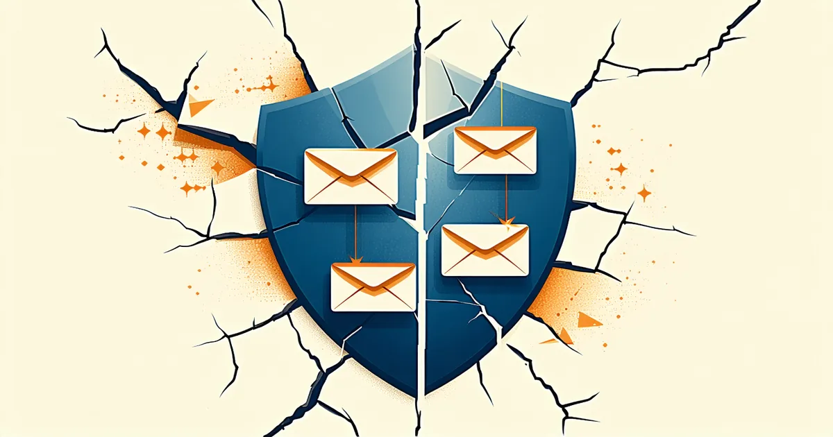 Microsoft 365 Defender interface screenshot showing a targeted phishing email that bypassed standard email filters