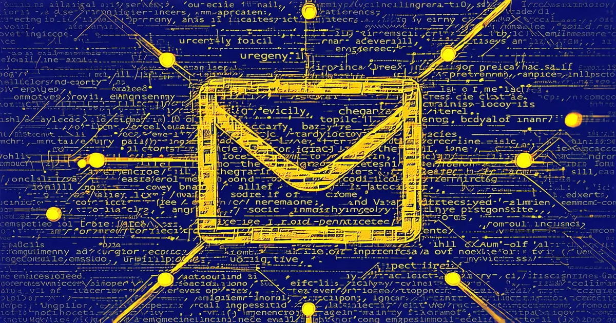 Email body analysis visualization highlighting six social engineering indicators including urgency language and authority impersonation patterns